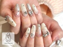 ネイルズガッシュ 武蔵小山店(NAILsGUSH)/ワンホン/ワンカラー/長さだし