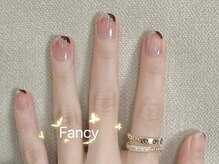 ファンシー 新宿店(Fancy)/クリスマス/冬ネイル/ツイード