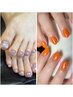 【Hand＋foot】ワンカラー／ラメジェル【初回オフ無料】￥12,000→8500