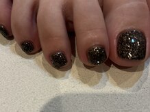 チャーム(charmu.)/グリッター　フットネイル