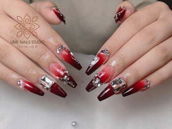ウメネイルスタジオ(UME NAIL STUDIO)/* 長 さだしやり放題×つけ放題