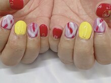 ハニービービー(Honey Bee Bee)/つばき風ネイル