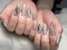 【個性派】レタリングネイル