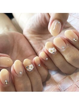 トータルサロン 白べぇーっ プラス/ヌーディフラワー