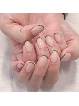 チャフ ネイルアンドアイラッシュ(CHAFF nail&eyelash)/細フレンチ