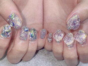 プライズアイリス アイラッシュ 池袋東口店(prize Iris eyelash)/クリアラメネイル【池袋】