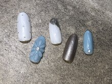 テラスアヴェダ ららぽーとエキスポシティ(Terrace AVEDA)/お花ネイル¥8140(税込)