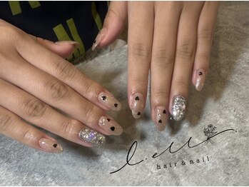 埋め尽くしネイル