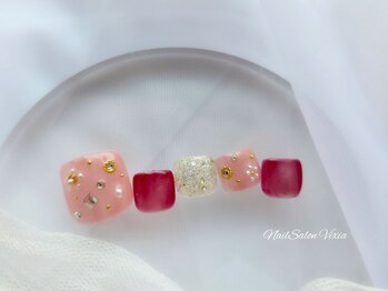 ネイルサロン ヴィクシア(Nail Salon VIXIA)/フット定額8500円コース☆