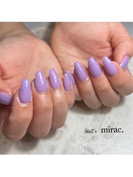 ネイルズミラク(nail's mirac.)/ワンカラーネイル
