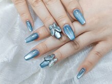 アイゴネイル 錦糸町(Aigoネイル)/マグネットワンカラー♪＋パーツ