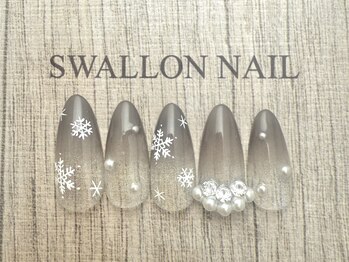 スワロンネイル 名古屋店(SWALLON NAIL)/11.12月季節のデザイン