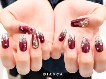 ビアンカ 上大岡店(Bianca)の写真/色変更◎理想のネイルが見つかる【サンプル豊富な定額コース初回¥5500~】トレンドをMIXしたデザインが人気