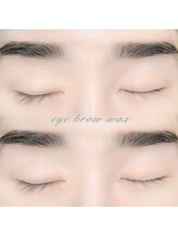 ホワイト 札幌大通店(WHITE)/【メンズ】眉Wax