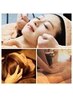 ☆手のひら50分（パック10分含む）＋男性施術者ボディトリ60分＋ヘッド20分