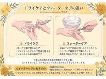 マミーナ 下北沢(mammina)の雰囲気(お湯で甘皮を柔らかく。丁寧なウォーターケアが手元を更に美しく)
