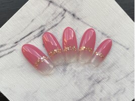 【ワンカラー+中間ホロ】