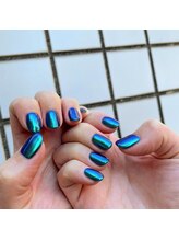 ハラジュクネイルズ(harajukunails)/ミラーワンカラーコース