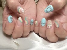 ヒールネイル(heal nail)/エスニック×rainbow～