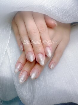 ビーネイル 新松戸(BE NAIL)/可愛いマグネットグラデフレンチ