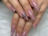 【HAND】キラキラフラッシュネイル〔オフ込み〕¥7,700