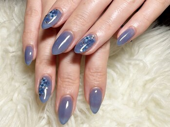 シェル ネイル(Cher nail)/うるちゅやお花【Cher nail】