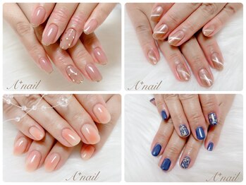 エープラスネイル(A+nail)の写真/”シンプルだからこそ”のデザインを指先に♪オフィスや普段使い、どのシーンにも馴染むデザインがウリ◎
