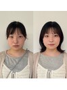 お客様ヘアメイク Before/After
