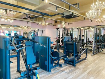 24ダイヤモンドジム 住吉店(24 DIAMOND GYM)/マシンエリア