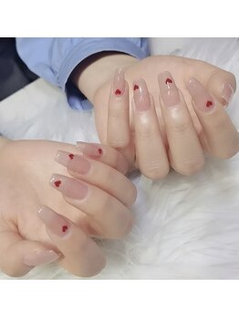 クイーンズビューティーサロン 新宿本店(Queen's beauty salon)/チップ長さ出し10本+定額コース