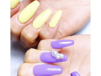 リラ ネイルサロン(Lila)/長さ出しジェルカラー