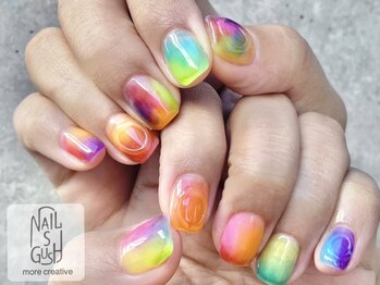 ネイルズガッシュ 蒲田東口店(NAILsGUSH)/カラフル/ポップ/ニュアンス