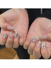 リンドネイル バイ モカ アンド ララ(Lind nail by moca and LaLa)/マグネットネイル