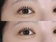 メエ(MEE)の写真/[LEDフラットラッシュ80本¥6500]汗・水に強くモチの良さもup！オイルクレンジングokで扱いやすいとご好評♪