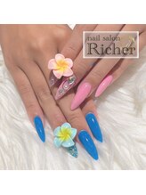エスフィーネイルサロン リシェル(Esfy nailsalon Richer)/スカルプ　ワンカラー