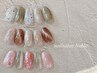 HAND オフ無料★毎月変わるマンスリーネイル¥6800→¥6000