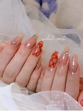 ネイルアート エクリ(Nail Art:Ecrit)/バレンタインネイル