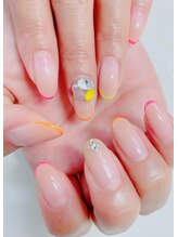 ネイルサロン ティアラリュクス 市川北口店(Tiara Luxe)/スキニーフレンチ