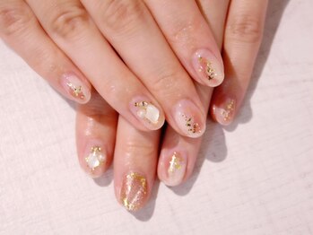 ラルネイル 大宮(Lull. nail)/*上品*ぬりかけニュアンス*