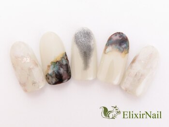 エリクサーネイル 五反田(Elixir Nail)/定額a シンプル/クーポン使用