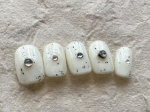 アイネイルズ 梅田店(I nails)/ダルメシアンしずく¥7700