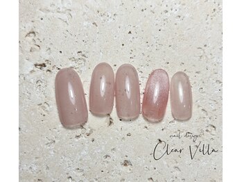 ネイルサロンクリアヴィラ(nail salon clear villa)/simple &nbsp;Officeコース¥5990