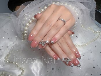 アイリスネイル(Irises Nail)/ガラスフレンチネイル