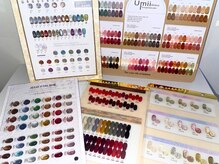 ピオミエルネイル 新宿(pio miel nail)の雰囲気（1000色以上の中から、ぴったりのカラーをお選びいただけます♪）