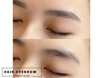 ハッシュタグ エアーアイブロウ 仙台(#AIR EYEBROW)/仙台眉毛専門サロン/アイブロウ