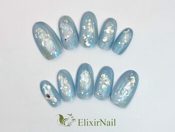 エリクサーネイル 池袋(Elixir Nail)/定額b カジュアル/クーポン使用