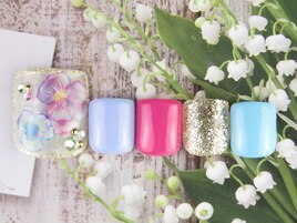 フットジェルアート2本付3850円