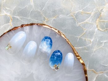 スリー(THREE)/summer,2020/nail design