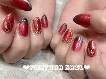 フォルトゥーナ 神田(Fortuna)/マグネットフレンチ/神田ネイル