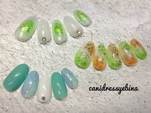 キャンアイドレッシー 海老名/定額ネイル　ゴールド